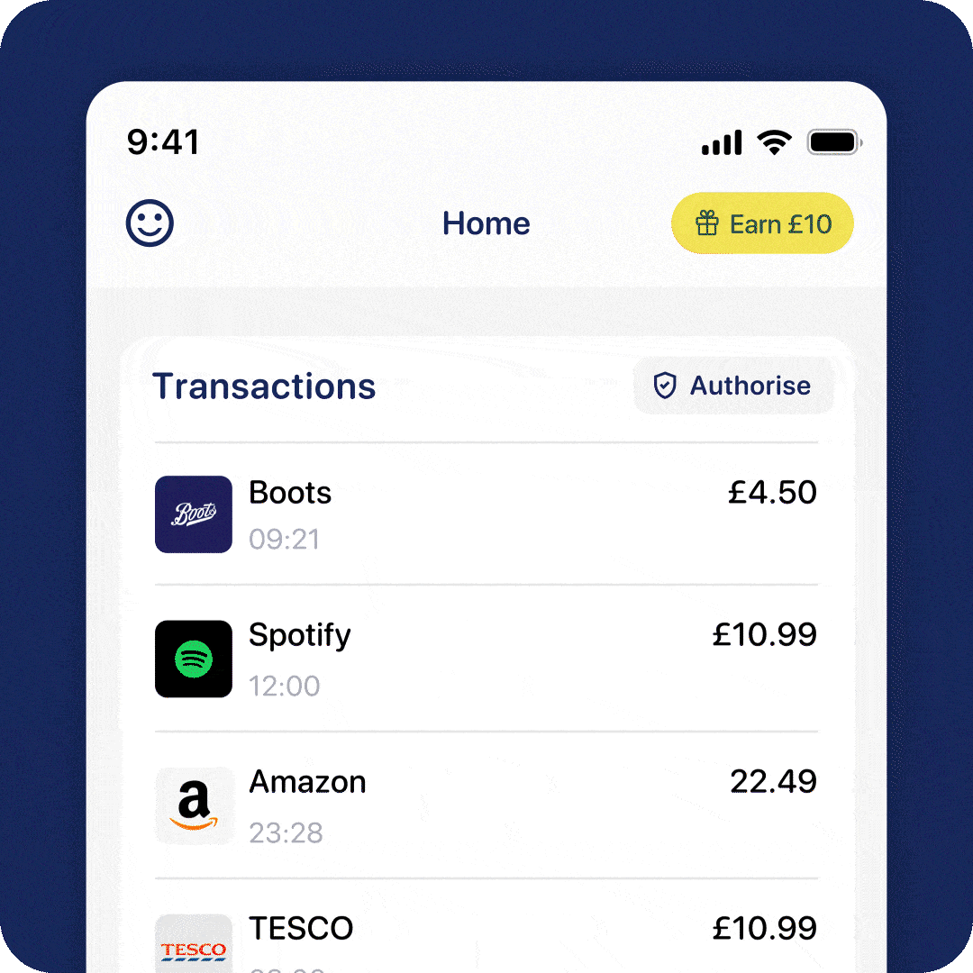 Daily transactions